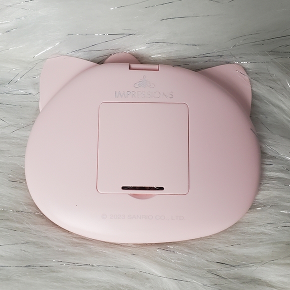 IMPRESSIONS FOR HELLO KITTY matte pink kawaii compact mirror - Picture 4 of 5